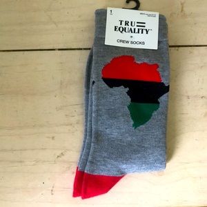 Pair of Map of Africa socks